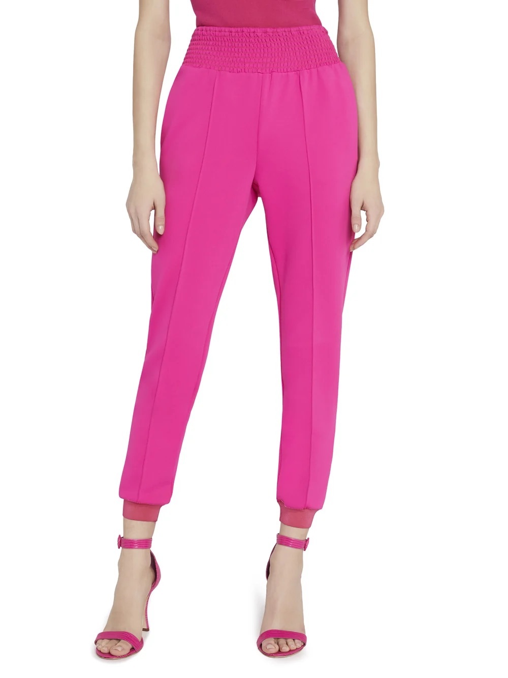 Alice + Olivia Ramora Skinny Joggers Pants in Wild Pink size 2